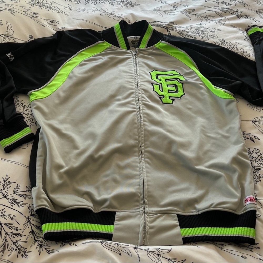 Vintage San Francisco Giants, Stitches athletic gear jacket‎